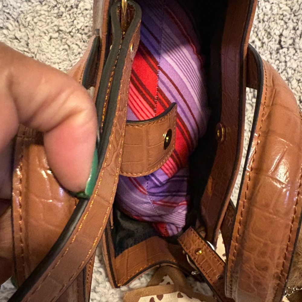 Kurt Geiger brown handbag/crossbody - Picture 7 of 15